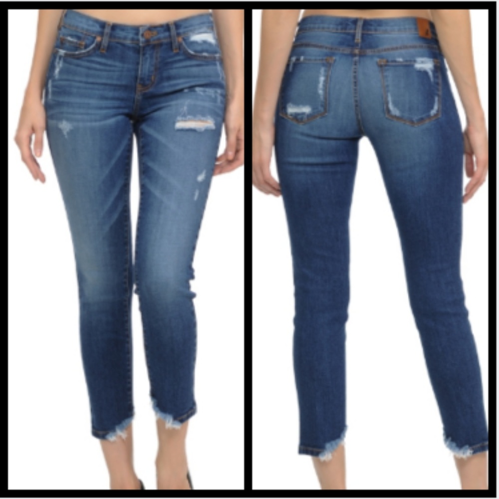 Angry Rabbit FRAY HEM CROPPED JEANS PACK of 3